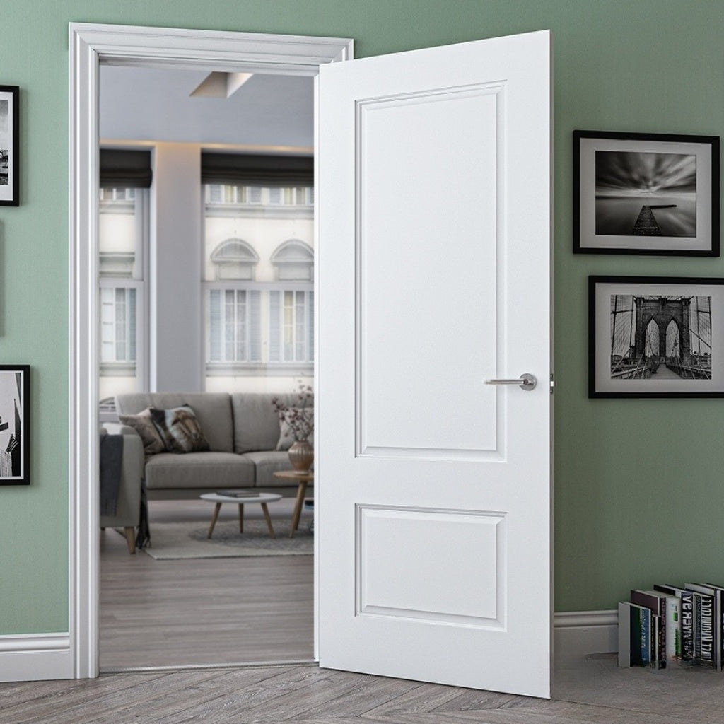 Madison Interior White Primed Fire Door | Madison White Fire Door ...