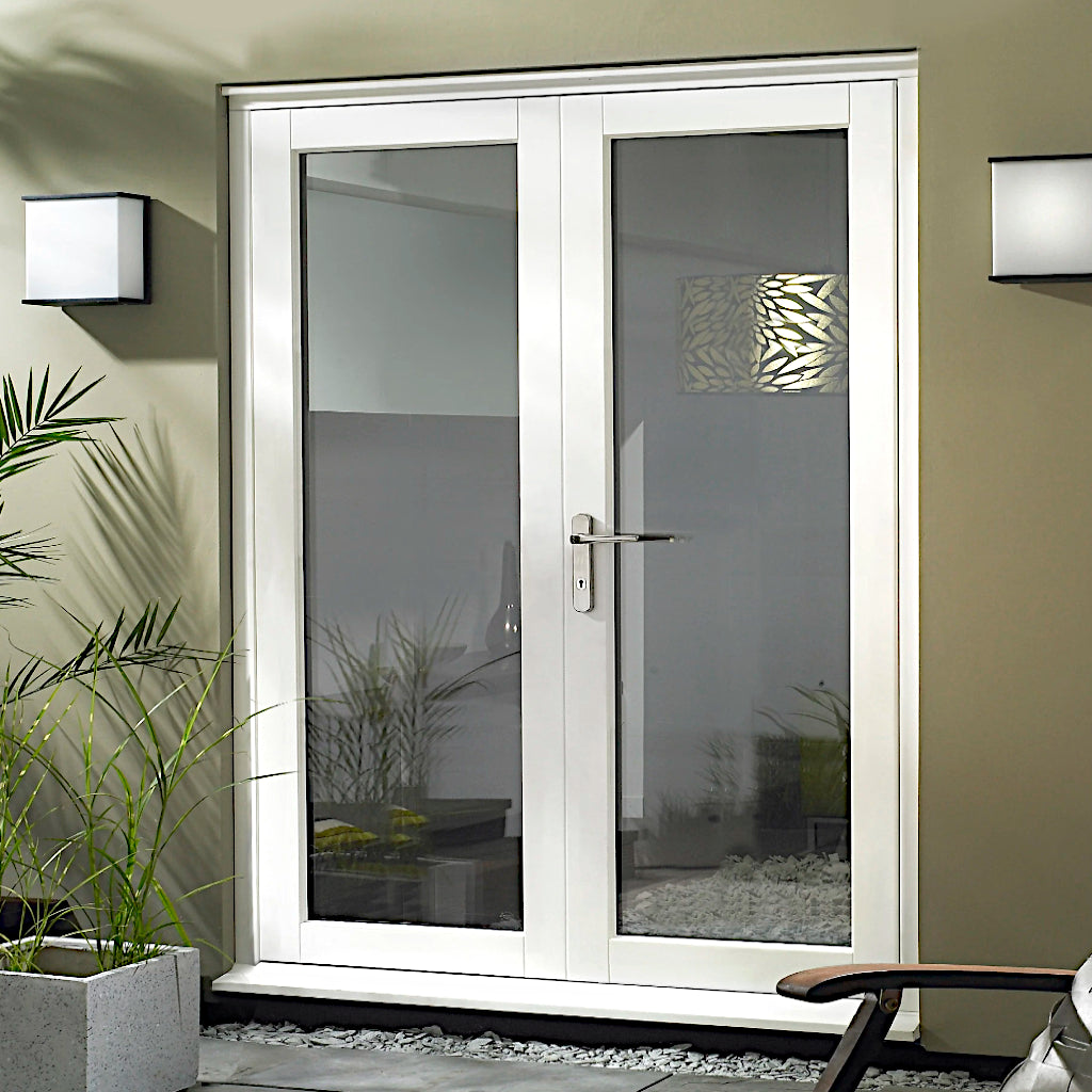 6ft Slimline Premium White External French Door Set – Emerald Doors