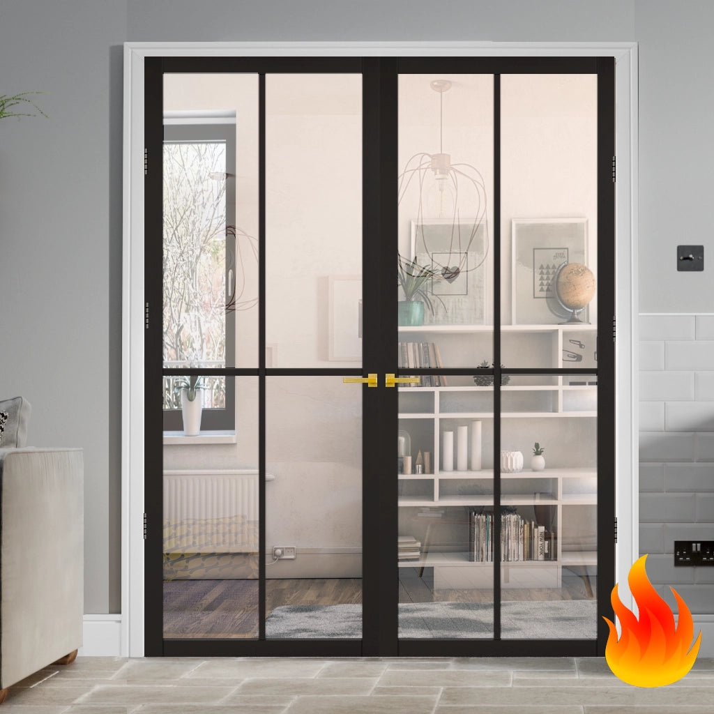 Industrial Fire Door Pairs Fully Fire Rated | Fire Rated Industrial ...