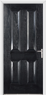 Richmond Black External Fire Doorset