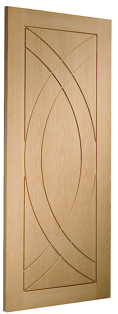 Treviso Unfinished Oak Fire Door