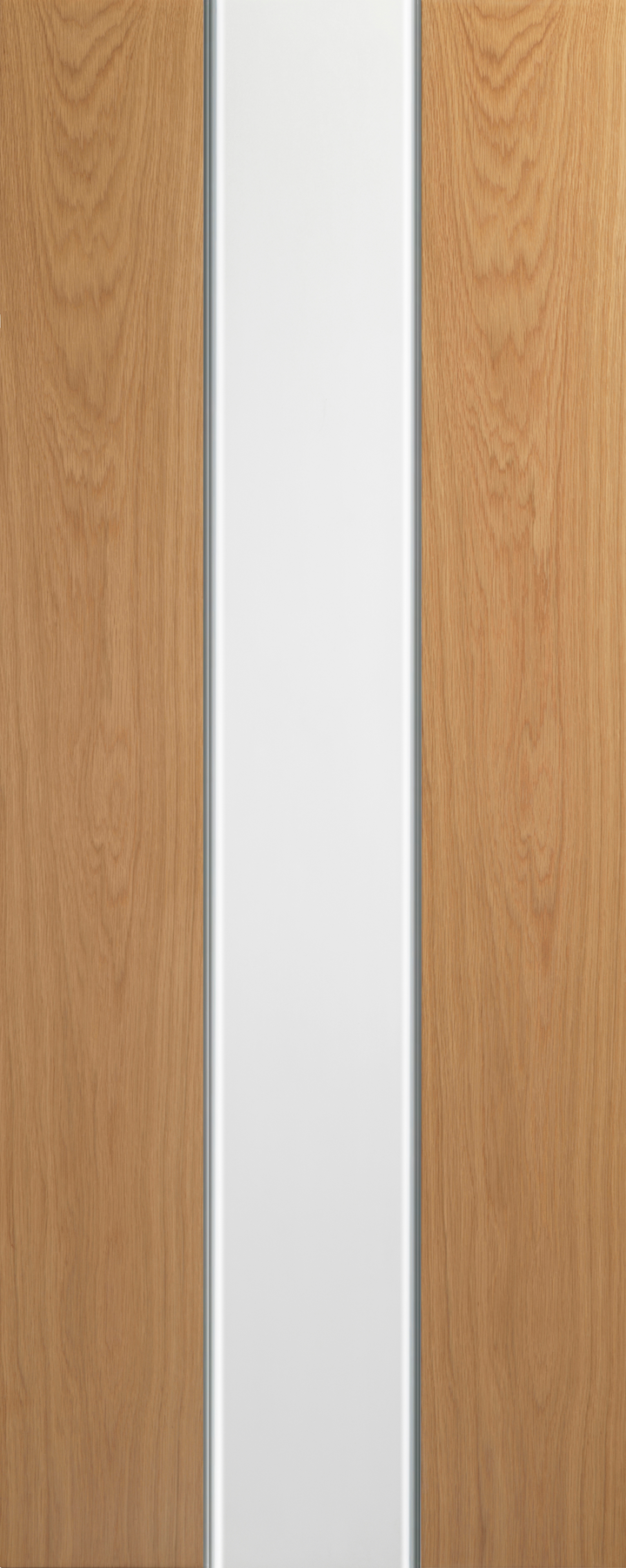 Pescara Oak with White Panel Internal Door