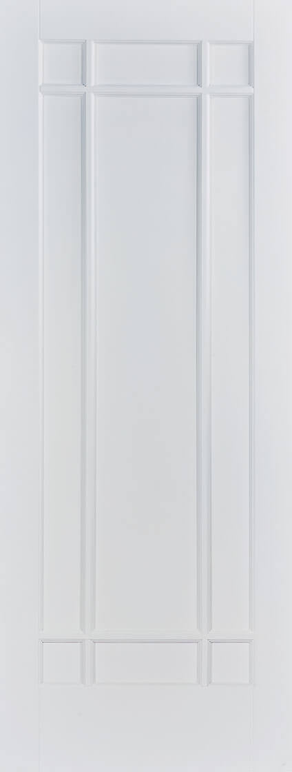 Manhattan 9 Panel Fire Door White Primed 